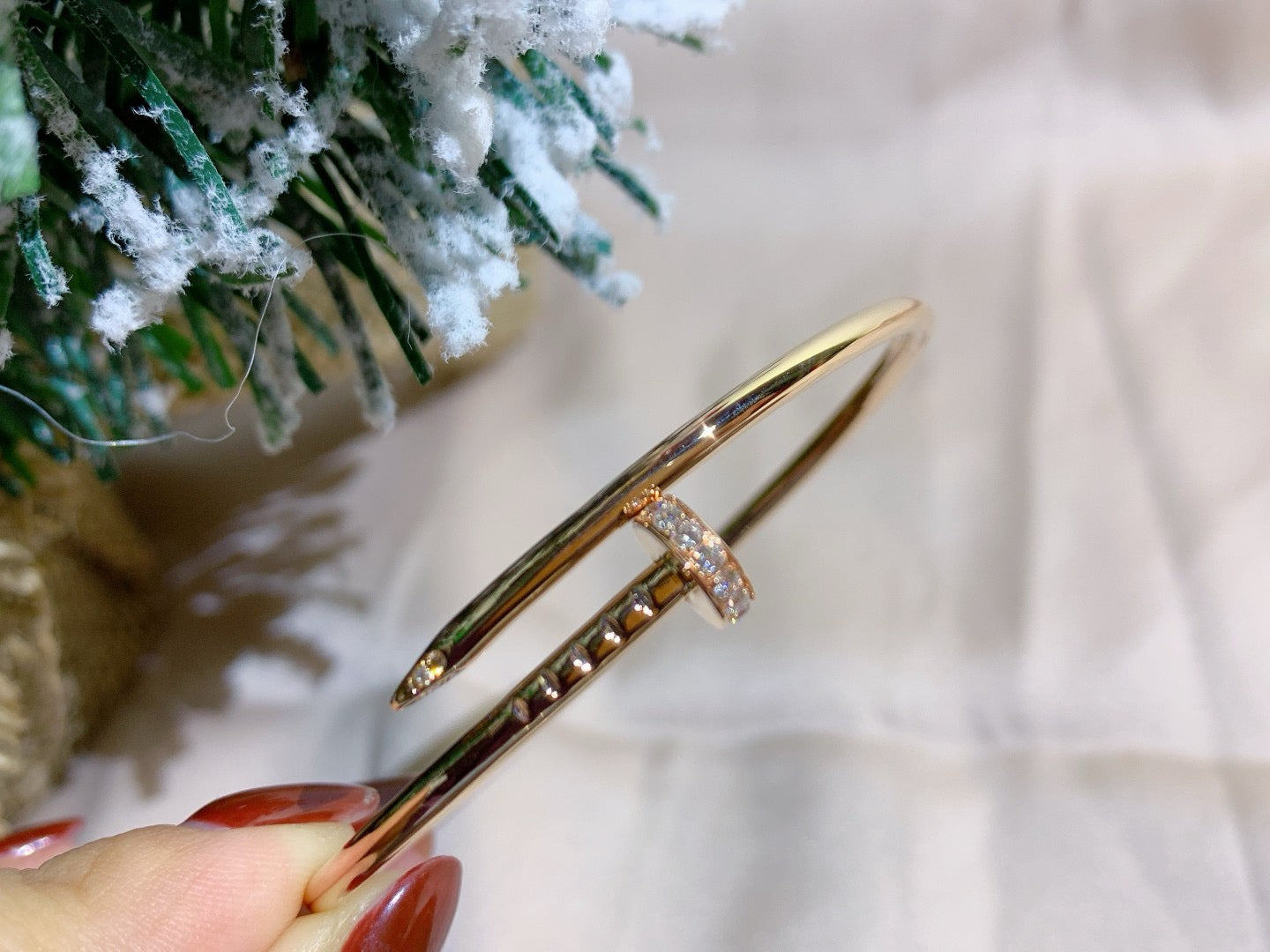 [ELAN LUXE]JUSTE BRACELET 2.5MM DIAMONDS