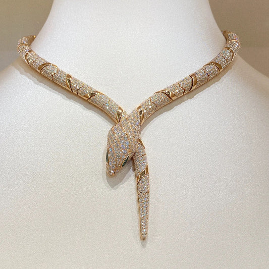 [ELAN LUXE]HAUTE COUTURE GOLD SERPENTI NECKLACE