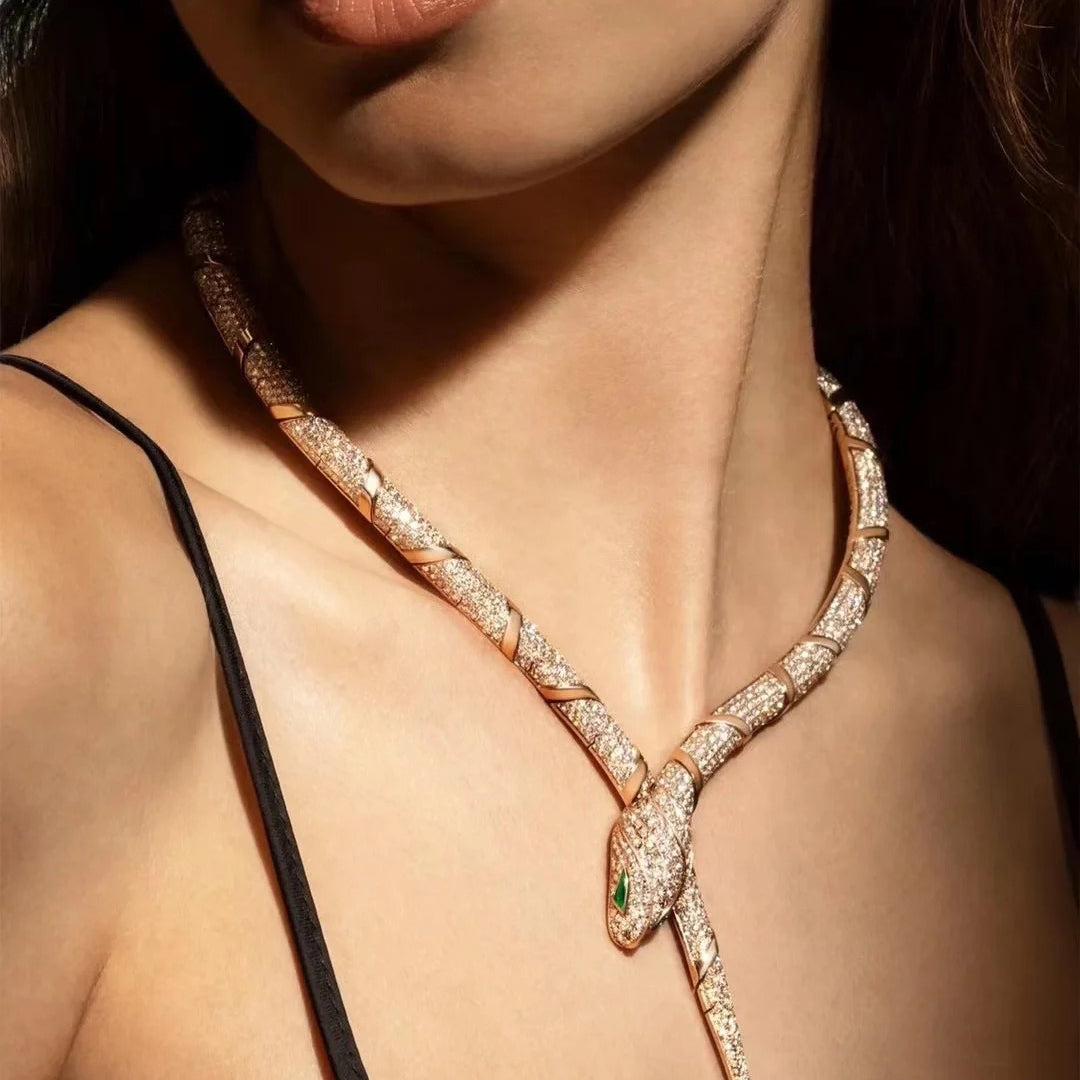 [ELAN LUXE]HAUTE COUTURE GOLD SERPENTI NECKLACE