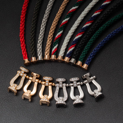 [ELAN LUXE]FORCE LARGE HORSESHOE NO DIAMOND BRACELET ROSE GOLD