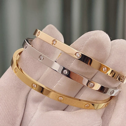 [ELAN LUXE]LOVE BRACELET 3.65MM 10 DIAMONDS