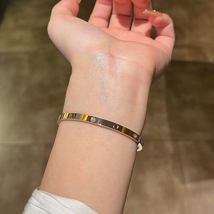 [ELAN LUXE]LOVE BRACELET 3.65MM 6 DIAMONDS