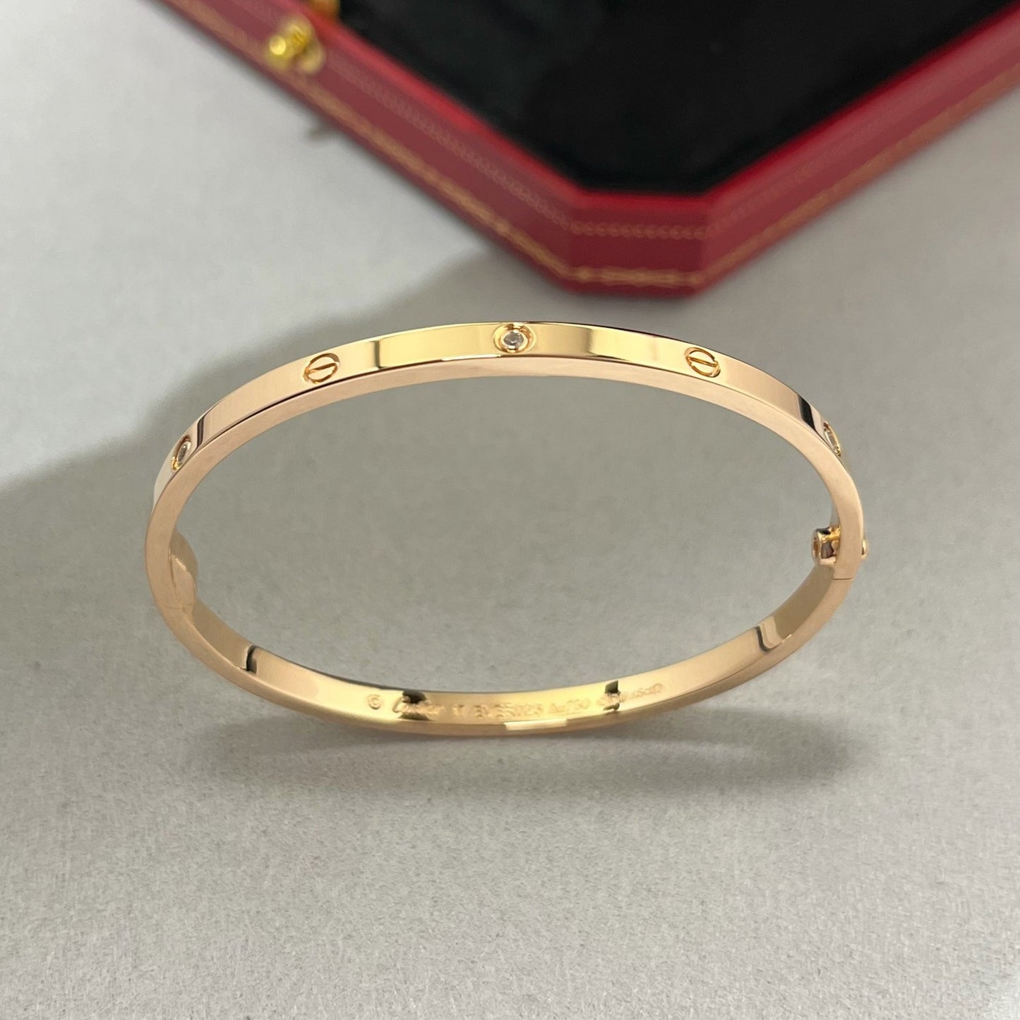[ELAN LUXE]LOVE BRACELET 3.65MM 6 DIAMONDS