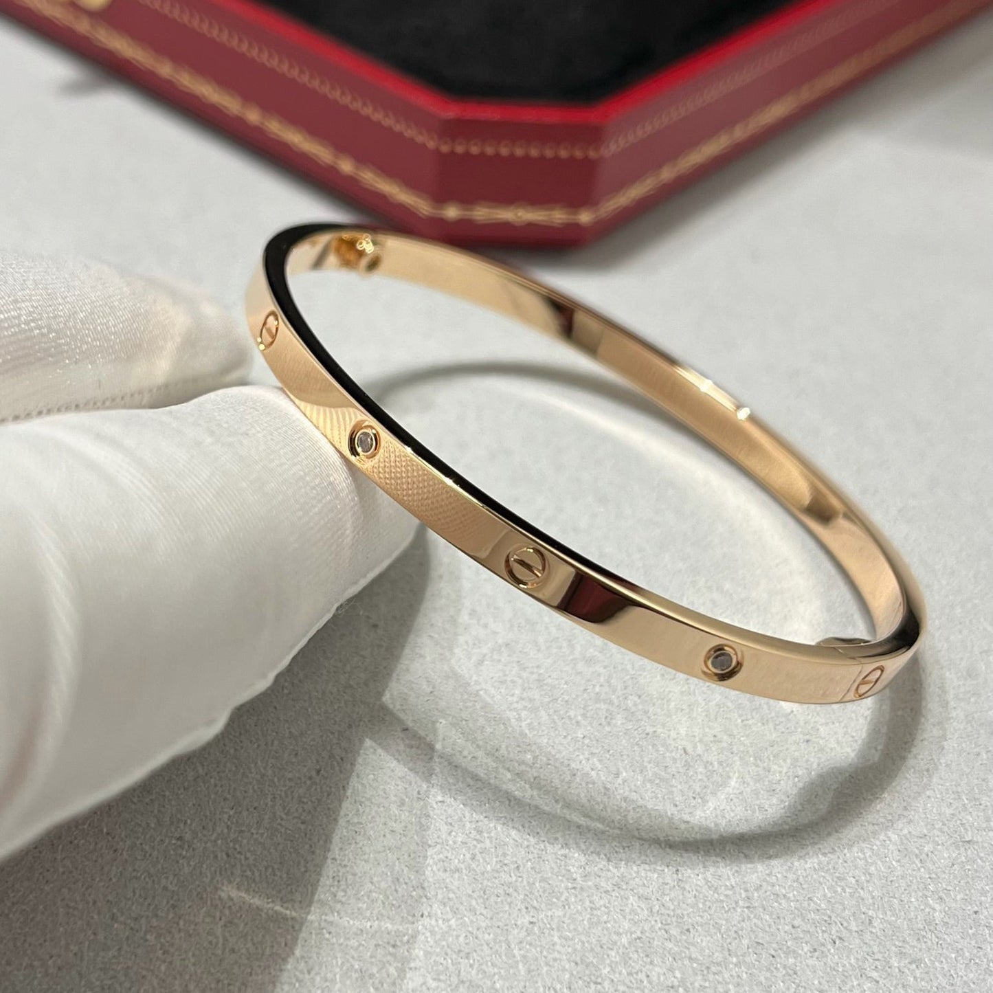 [ELAN LUXE]LOVE BRACELET 3.65MM 6 DIAMONDS