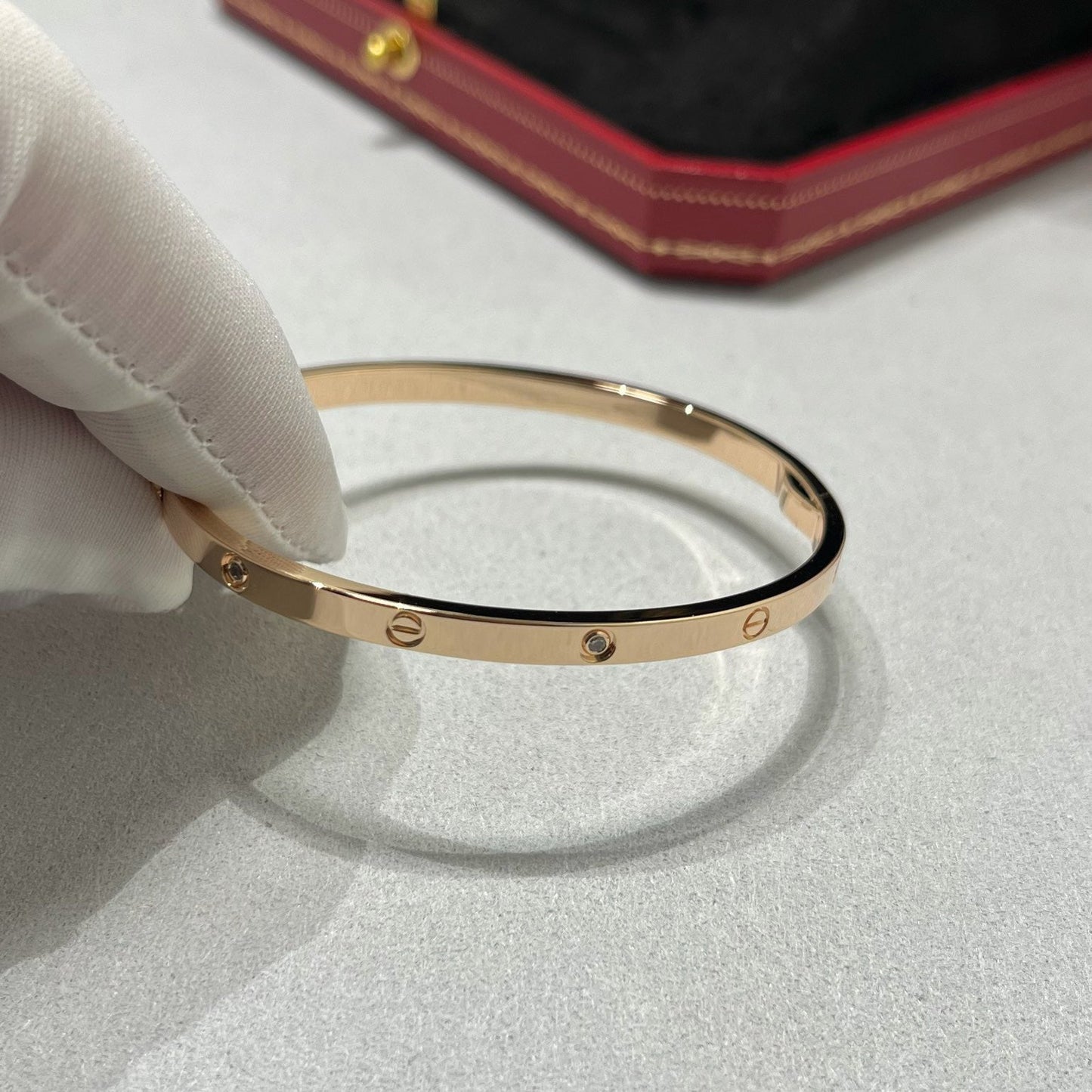 [ELAN LUXE]LOVE BRACELET 3.65MM 6 DIAMONDS