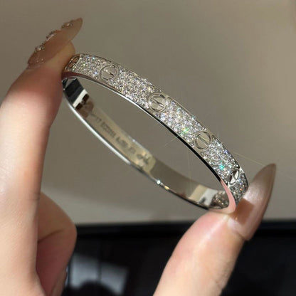 [ELAN LUXE]LOVE BRACELET 6.1MM DIAMOND-PAVED