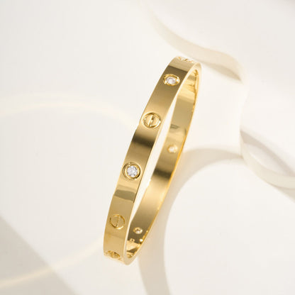 [ELAN LUXE]LOVE BRACELET 6.1MM 4 DIAMONDS
