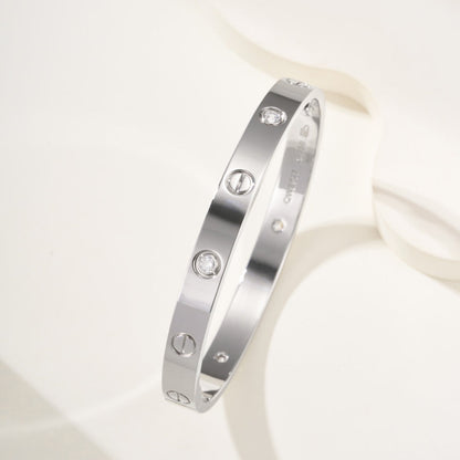 [ELAN LUXE]LOVE BRACELET 6.1MM 4 DIAMONDS