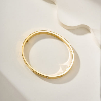 [ELAN LUXE]LOVE BRACELET 6.1MM 4 DIAMONDS
