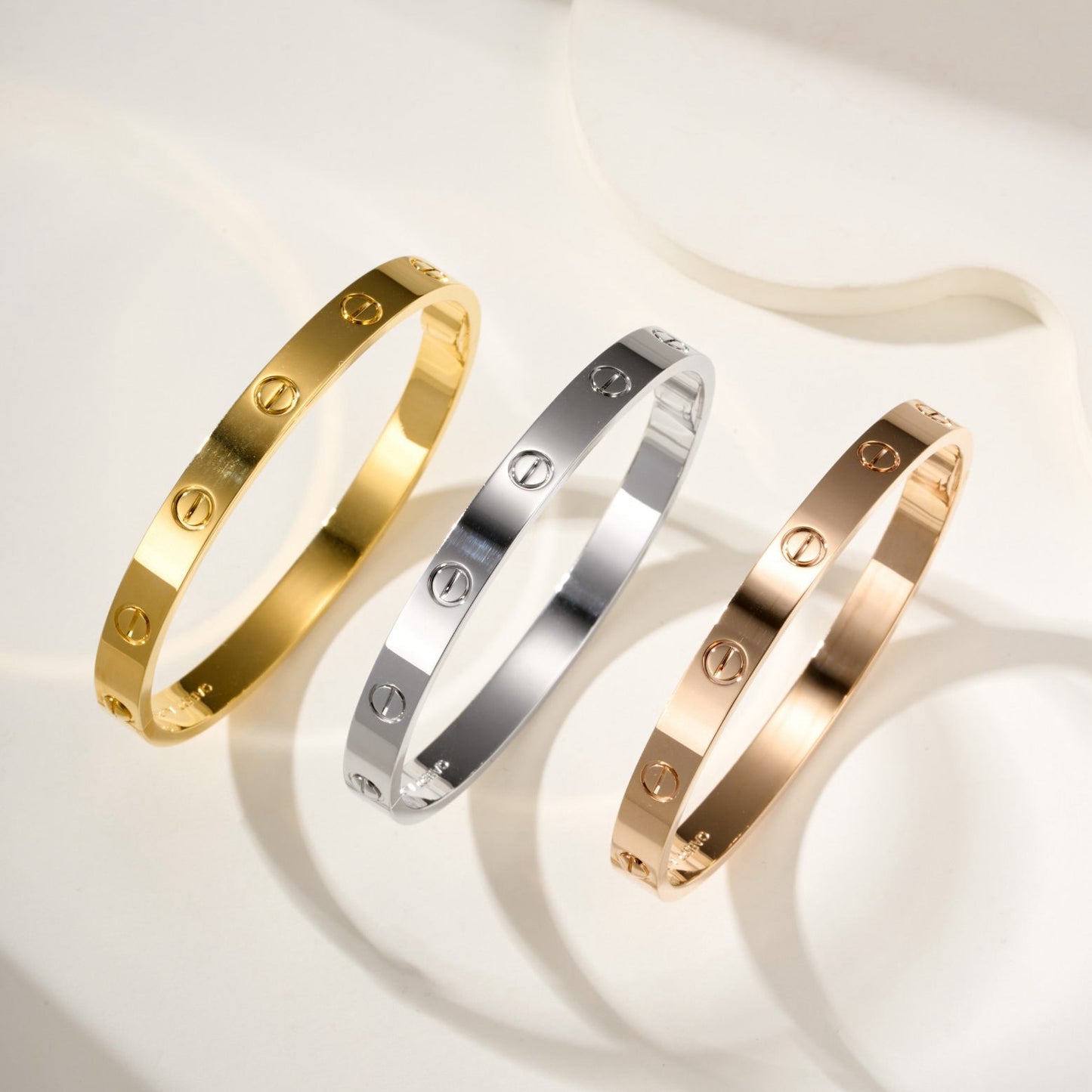 [ELAN LUXE]LOVE BRACELET 6.1MM NO DIAMONDS