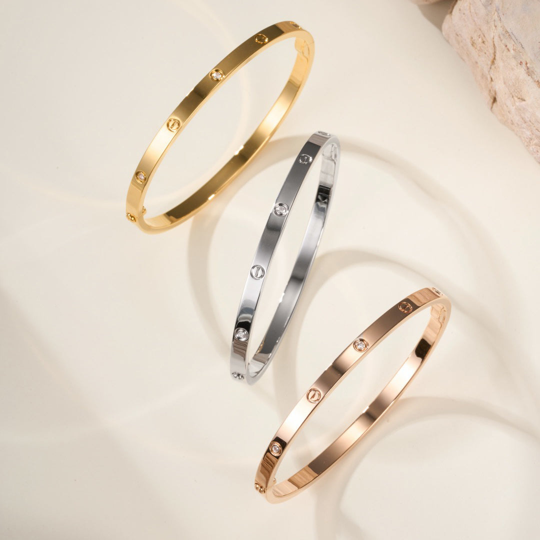 [ELAN LUXE]LOVE BRACELET 3.65MM 6 DIAMONDS