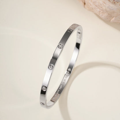 [ELAN LUXE]LOVE BRACELET 3.65MM 6 DIAMONDS