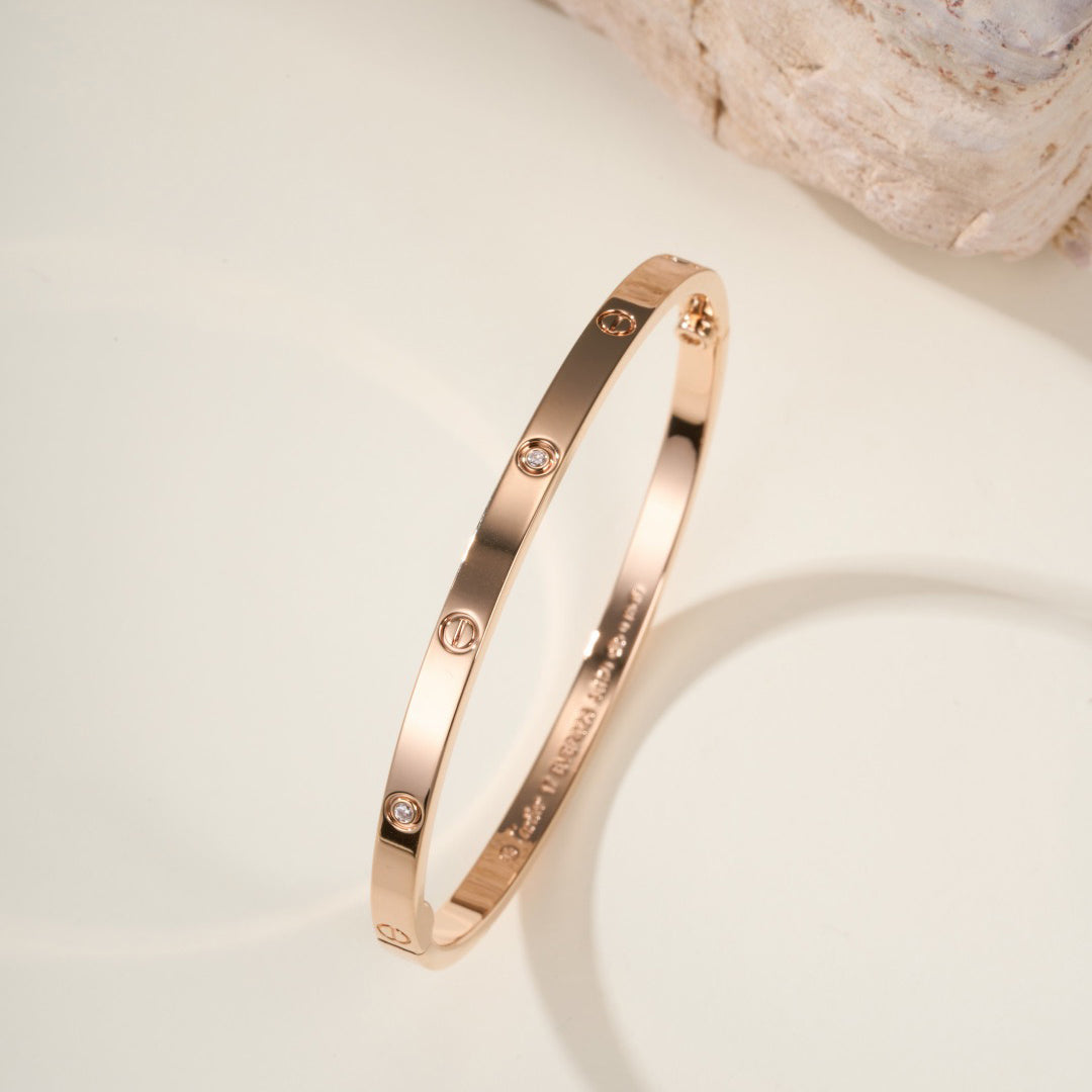 [ELAN LUXE]LOVE BRACELET 3.65MM 6 DIAMONDS