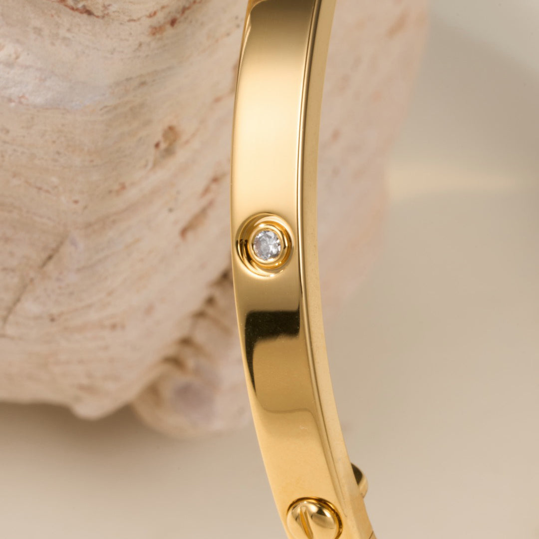 [ELAN LUXE]LOVE BRACELET 3.65MM 6 DIAMONDS