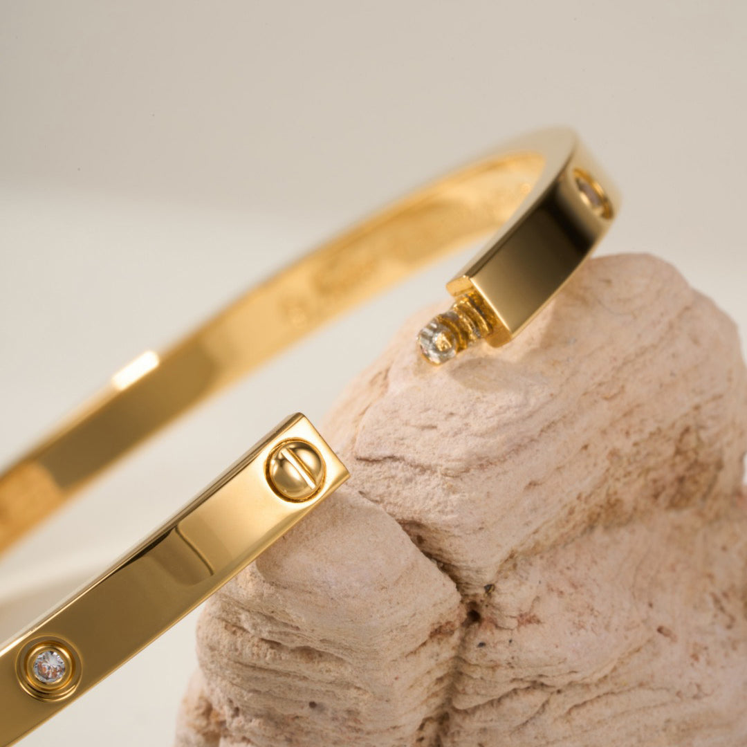 [ELAN LUXE]LOVE BRACELET 3.65MM 6 DIAMONDS