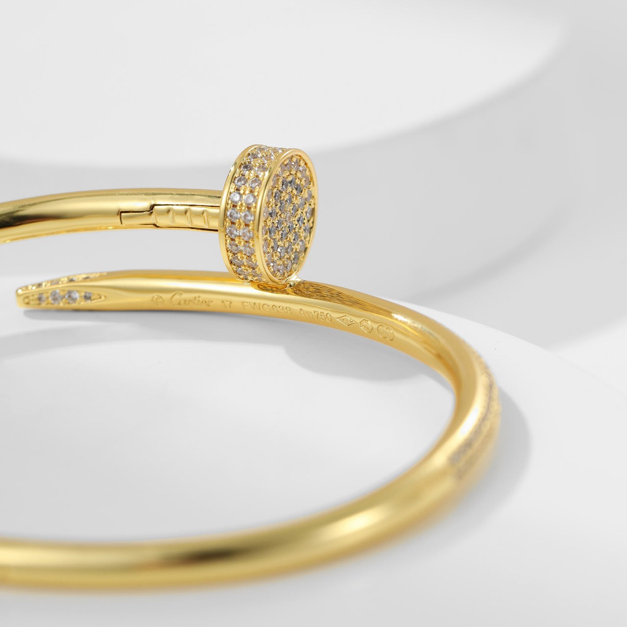 [ELAN LUXE]JUSTE BRACELET 3.5MM ALL DIAMONDS