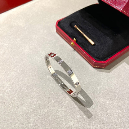 [ELAN LUXE]LOVE BRACELET 6.1MM 10 DIAMONDS