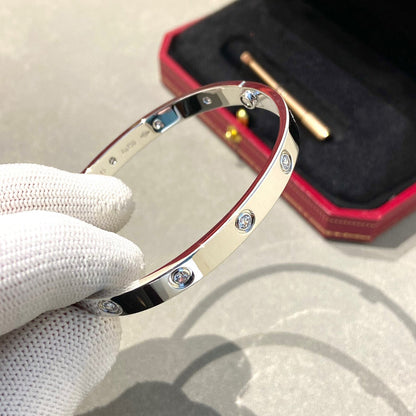 [ELAN LUXE]LOVE BRACELET 6.1MM 10 DIAMONDS