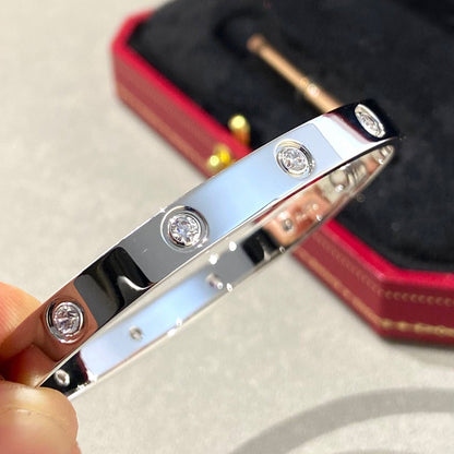 [ELAN LUXE]LOVE BRACELET 6.1MM 10 DIAMONDS