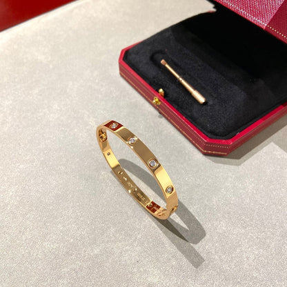 [ELAN LUXE]LOVE BRACELET 6.1MM 10 DIAMONDS