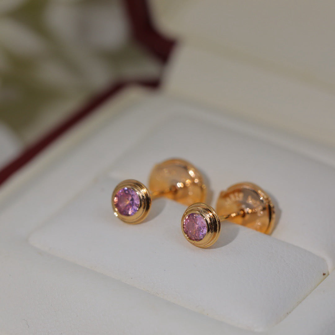 [ELAN LUXE]DAMOUR PING DIAMOND EARRINGS