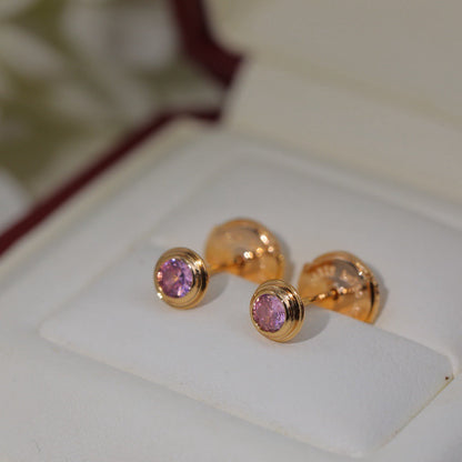 [ELAN LUXE]DAMOUR PING DIAMOND EARRINGS