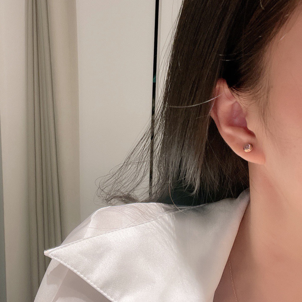 [ELAN LUXE]DAMOUR PING DIAMOND EARRINGS