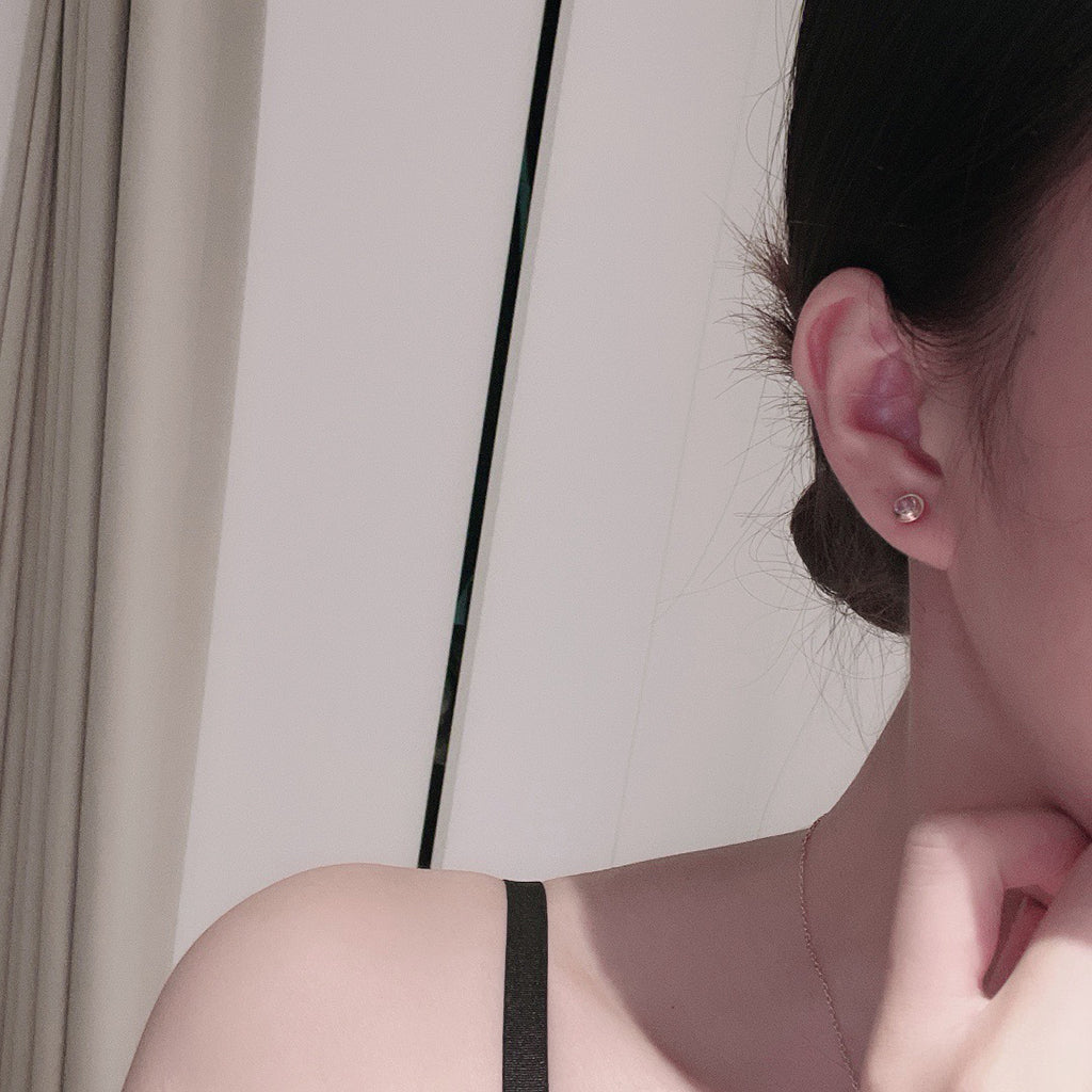 [ELAN LUXE]DAMOUR PING DIAMOND EARRINGS