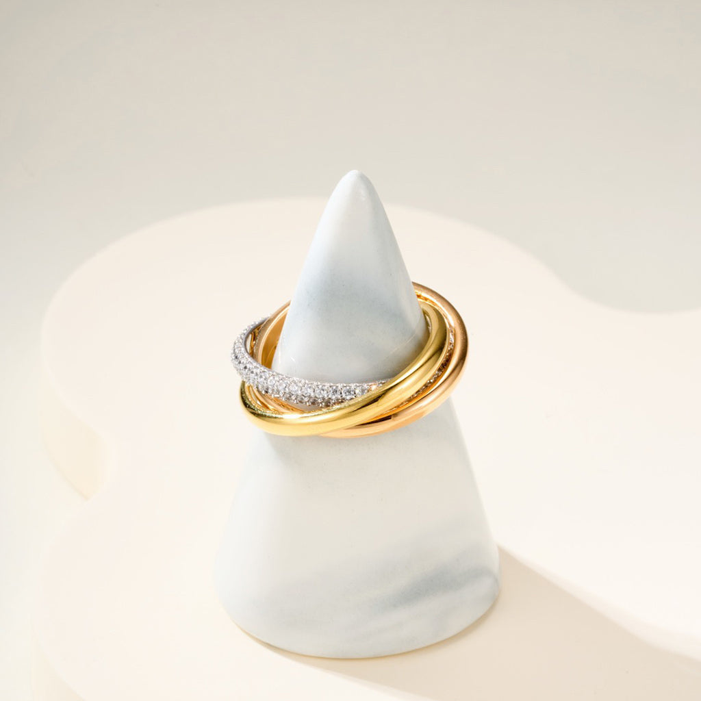 [ELAN LUXE]TRINITY 2.5MM RING COLLECTION