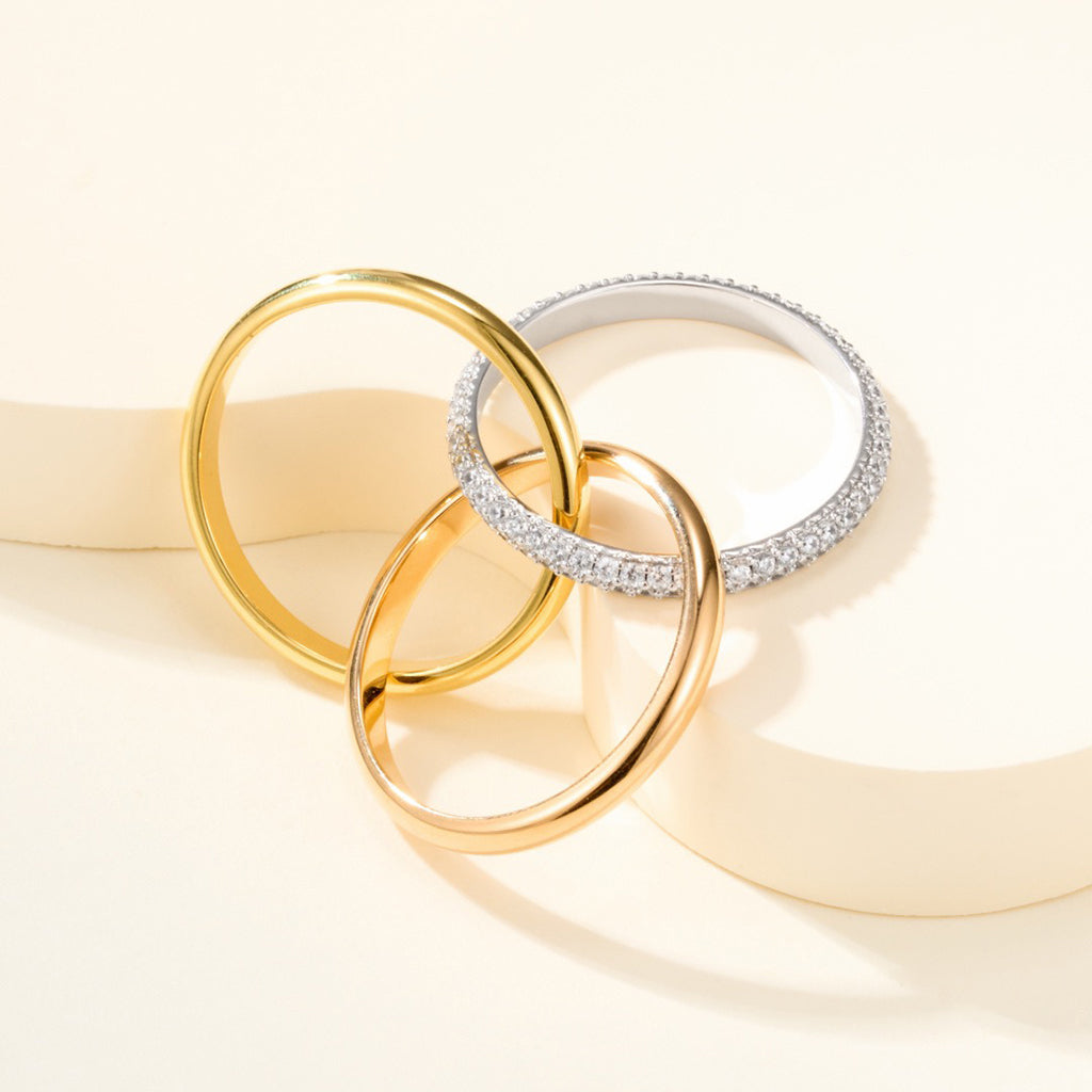 [ELAN LUXE]TRINITY 2.5MM RING COLLECTION