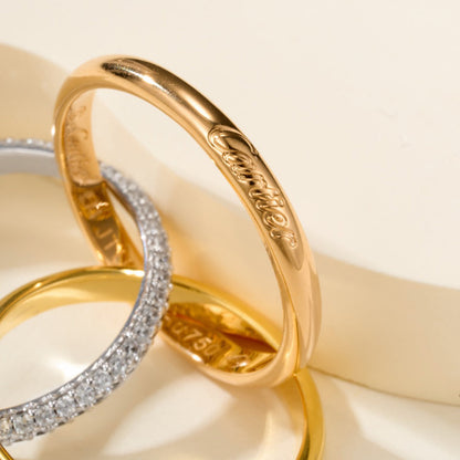 [ELAN LUXE]TRINITY 2.5MM RING COLLECTION