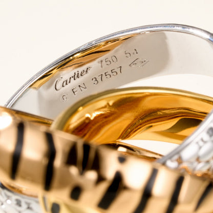 [ELAN LUXE] TRINITY  RING LEOPARD PRINT