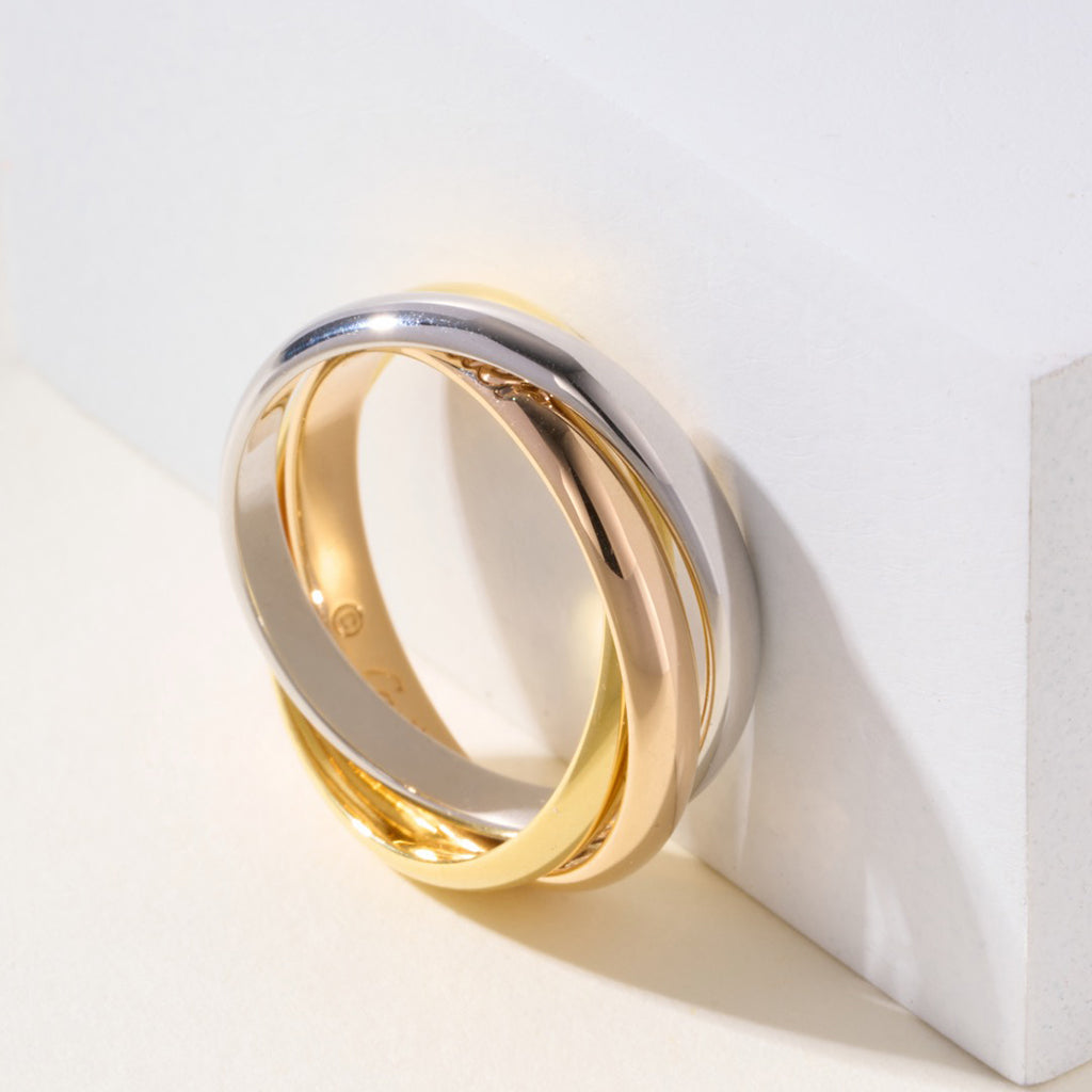 [ELAN LUXE] TRINITY 3.2MM RING COLLECTION