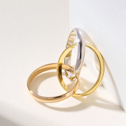 [ELAN LUXE]TRINITY 2.5MM RING COLLECTION