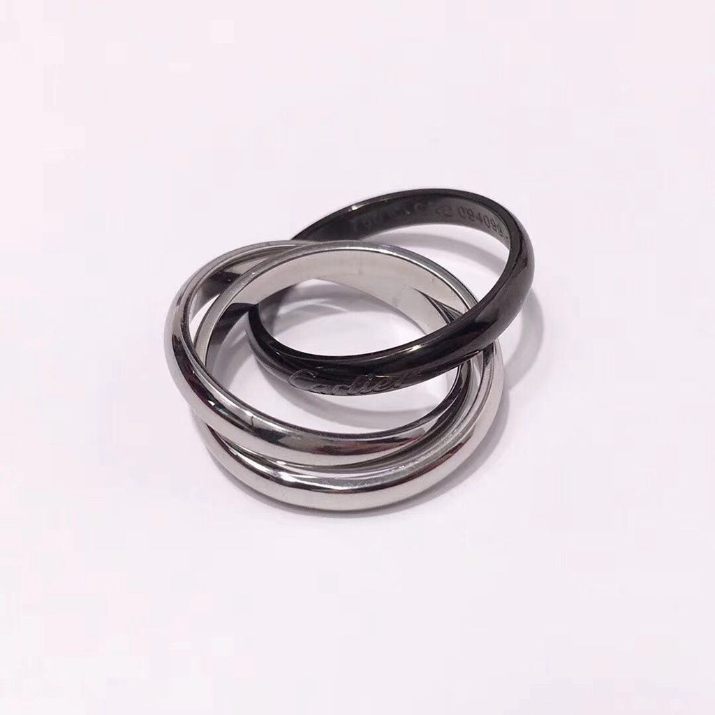 [ELAN LUXE]TRINITY 3.2MM RING BLACK CERAMIC