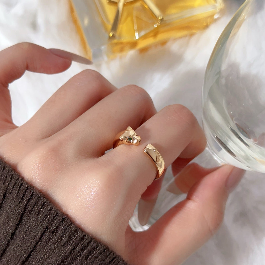 [ELAN LUXE]PANTHERE NO DIAMOND SMALL RING