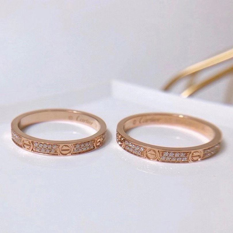[ELAN LUXE]LOVE RING 2.65MM DIAMOND