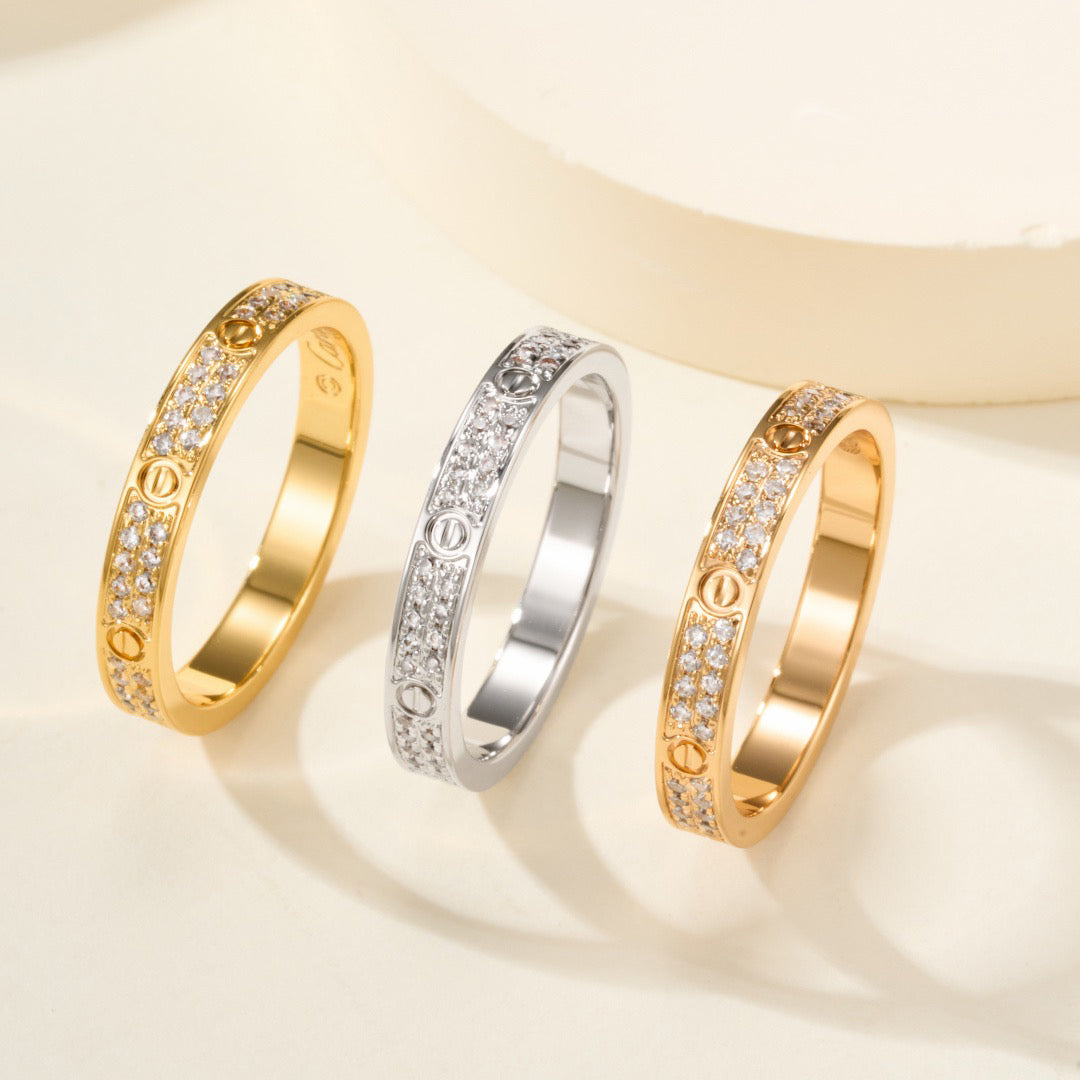 [ELAN LUXE]LOVE RING 2.65MM DIAMOND