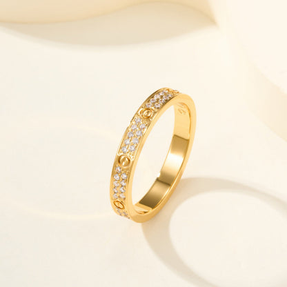 [ELAN LUXE]LOVE RING 2.65MM DIAMOND