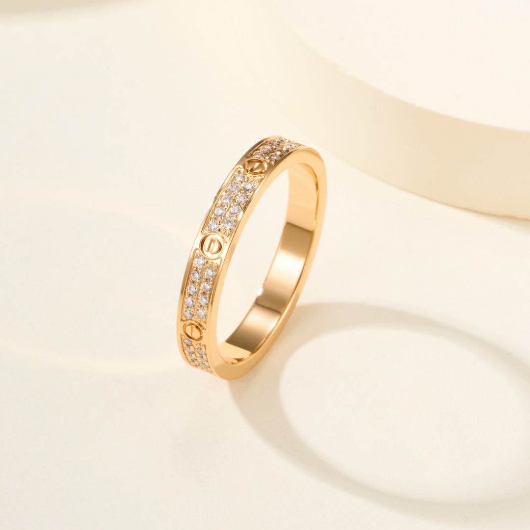 [ELAN LUXE]LOVE RING 2.65MM DIAMOND