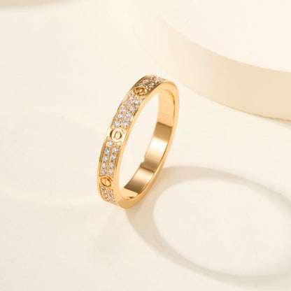 [ELAN LUXE]LOVE RING 2.65MM DIAMOND
