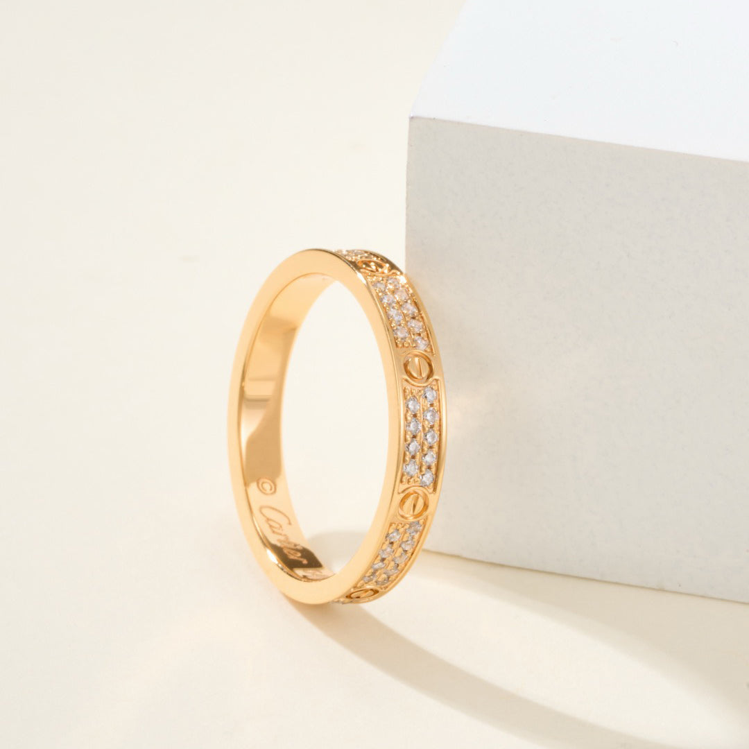 [ELAN LUXE]LOVE RING 2.65MM DIAMOND