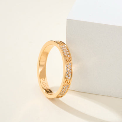 [ELAN LUXE]LOVE RING 2.65MM DIAMOND