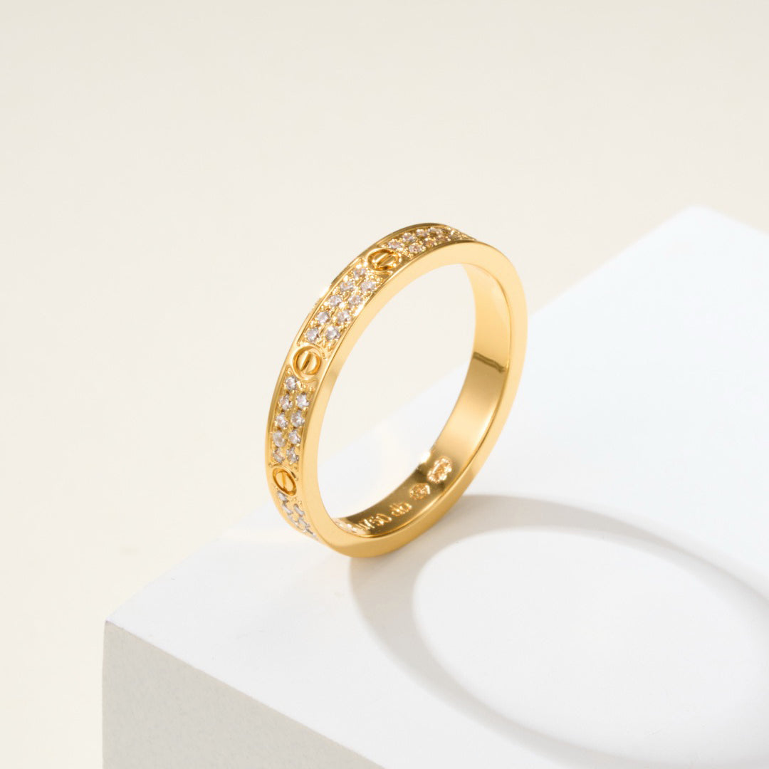 [ELAN LUXE]LOVE RING 2.65MM DIAMOND