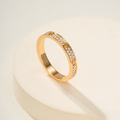 [ELAN LUXE]LOVE RING 2.65MM DIAMOND