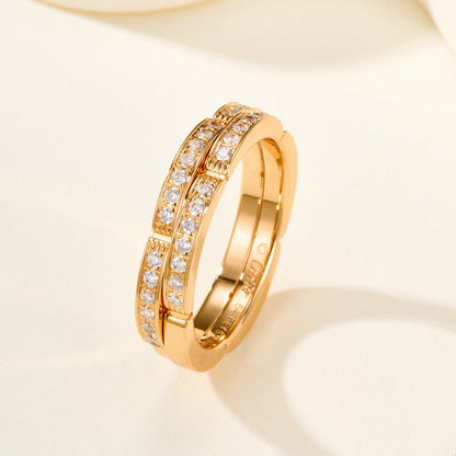 [ELAN LUXE]MAILLON PANTHERE DIAMOND RING