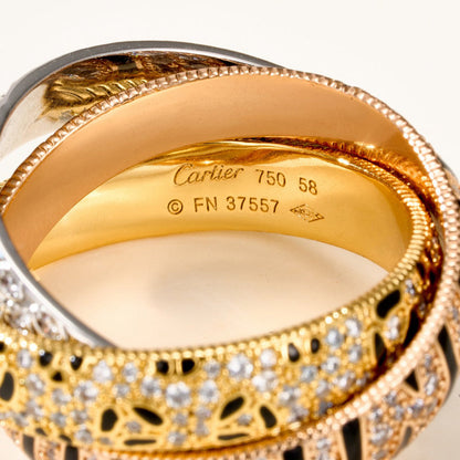 [ELAN LUXE]TRINITY  RING LEOPARD PRINT
