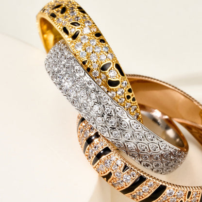 [ELAN LUXE]TRINITY  RING LEOPARD PRINT