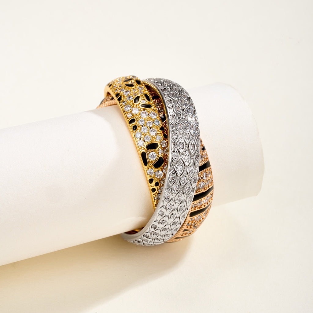 [ELAN LUXE] TRINITY  RING LEOPARD PRINT