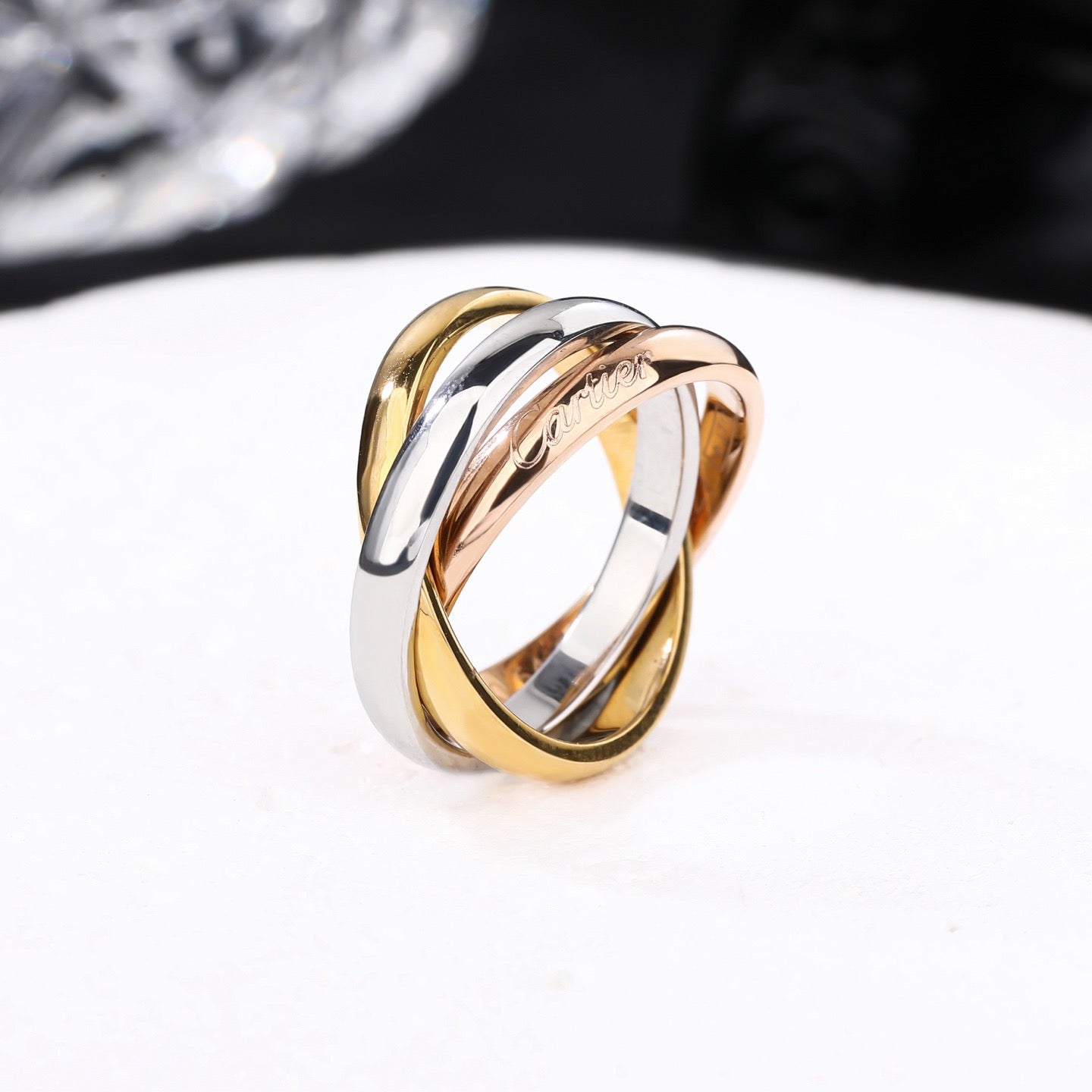 [ELAN LUXE] TRINITY 3.2MM RING COLLECTION